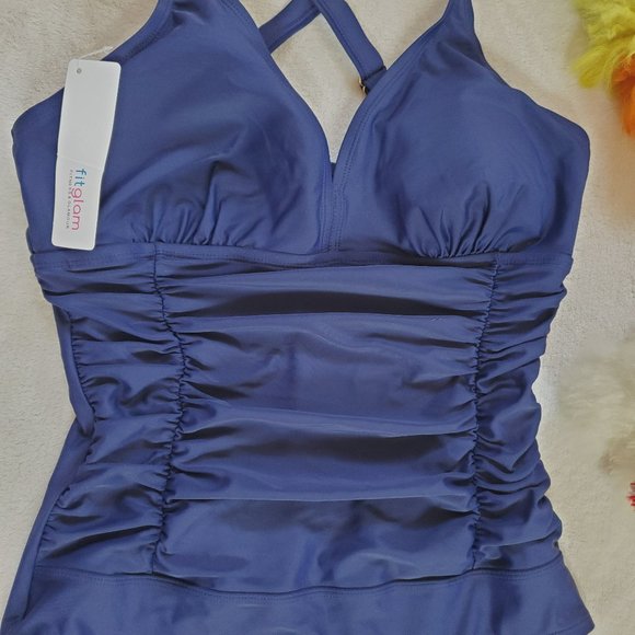 BIG SALE! FITGLAM One Piece New Swimsuit - Picture 1 of 7